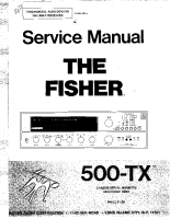 Fisher 500-TX - Service Manual-2
